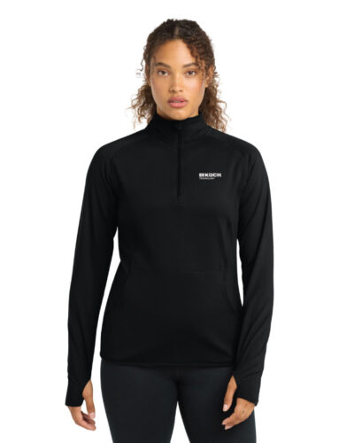 Sport-Tek® Women's Sport-Wick® Stretch 1/4-Zip Pullover